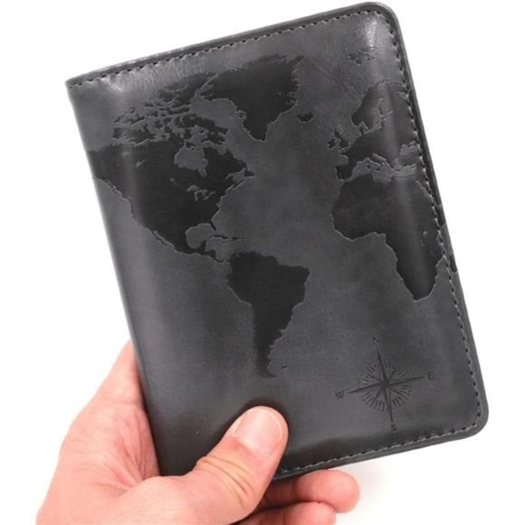 Housse De Passeport I'm A Lioncorn – étui Rigolo En Simili Cuir Noir